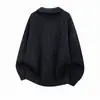 Otoño/Invierno 2026 Nuevo Suéter de Punto Trenzado con Cuello Americano Estilo Old Money para Hombre Tendencia Casual High Street