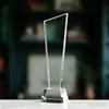 Trofeo de Cristal con Grabado para Reunión Anual, Competición Deportiva, Ceremonia de Premiación, Medalla de Metal, Madera Maciza de Colores, Trofeo de Cristal Impreso a Color
