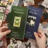 Xinmo Série Silhueta do Tempo Pacote de Materiais Adesivos Retro para Diário Livro de Adesivos DIY Papel de Material de Alto Valor para Crianças