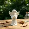 Novo Produto Quente de Vendas Transfronteiriças da Amazon Decoração de Natal de Anjo Impressa em 3D Enfeites de Decoração para Casa e Escritório