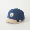 Boné de Pato para Passeio de Outono, Boné de Beisebol Infantil Urso Brincalhão de Comércio Exterior, Chapéu de Sol Jeans Desenho Americano
