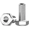 Tornillos adaptadores hexagonales externos de acero inoxidable 304 con rosca interna y externa, pernos huecos y tuercas, M5, M6, M8, M10, M12, M20