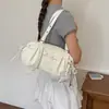 Bolsa de Ombro de Grande Capacidade 2026 Novo Estilo Bolsa de Mão com Orelhas de Coelho Moda Casual Simples Estilo Universitário Bolsa Tote