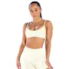 Nuevo sujetador deportivo sexy europeo y americano sin espalda, top de yoga absorbente de sudor y transpirable, top de running para fitness a prueba de impactos para mujer