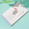 Notas Adhesivas Largas 6.8*10.8CM Estilo Ins Alta Estética Material para Diario DIY Papel para Mensajes Despegable No Adhesivo