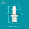 Conectores Luer Macho e Fêmea de Polipropileno, Conectores Luer Esterilizáveis, Conectores Luer para Máquinas Dosadoras, Pp