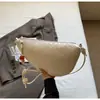 Bolso Tejido Estilo Coreano para Mujer 2026 Nuevo Modelo Muy Popular Bolso de Hombro de Alta Gama Versátil Bolso Cruzado tipo Silla de Montar para Viajes Diario de Moda