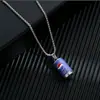 Collar de Acero de Titanio para Hombre, Colgante de Letra de Moda Hip-Hop, Cadena para Suéter Estilo Coreano, Collar Largo Estilo Lujo Ligero, Venta al por Mayor de Joyería