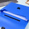 Suministro de fábrica hebilla de bolsa de archivo solapa almacenamiento de papeles de examen para estudiantes engrosada portátil almacenamiento de archivos de datos bolsa de archivo