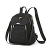 Nova Mochila Estilo Coreano 2024 Mais Fácil de Combinar para Mulheres Mochila de Viagem Grande Capacidade Repelente à Água Mochila com Fio de Bordado Diamante para Mulheres