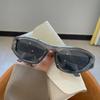 Gafas de Sol Moradas Estilo Milenio Y2K para Mujer Sentido de Alta Gama Divertidas Populares en Internet Gafas para Fotos 2023 Nuevas Vintage