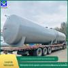 Tanque de armazenamento de 20 cúbicos enterrado 50 toneladas de camada única Tanque horizontal de armazenamento de óleo mineral residual tanque de armazenamento revestido de PTFE em aço carbono