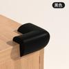 Ângulo de proteção infantil em ângulo reto em forma de L, ângulo de proteção suave, espessado e alargado, fita protetora de canto de mesa para bebês e crianças, pasta adesiva