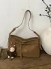 Bolsa Tote de Gran Capacidad 2025 Nuevo Otoño Retro Gamuza Bolso de Axila Bolso de Hombro Cruzado para Viajes Bolso de Mujer