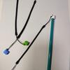 Llavero de Cuerda Anti-Pérdida para Stylus Cuerda Elástica Extensible Telescópica Anti-Pérdida Cuerda Elástica Fija para Colgar Decoración DIY