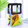 Bolsa de PVC Láser Symphony Personalizada Bolsa de Dulces de Boda Láser Cosméticos Moda Bolso de Mano Transparente de PVC