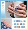 Tina Nail Art, uñas postizas de larga duración y corta duración, piezas populares, uñas terminadas, colección de arte de uñas