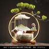 Nuevos Adornos de Agua de la Suerte Zen Chino para Sala de Estar, Oficina, Escritorio, Decoración Creativa para el Hogar, Regalo de Inauguración