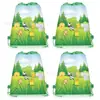 Wf001 Bolsa de Fiesta de Dibujos Animados de Animales de la Selva más Vendida Bolsa de Regalo Bolsa Promocional Bolsa con Cordón