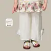 Roupas Infantis Xueli Conjunto para Meninas Novo Estilo Chinês Verão Fino 2026 Roupas Infantis Tradicionais Chinesas Classe A Roupa de Bebê Colete e Calça