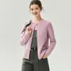 ¡Alta calidad! Cárdigan de cachemira para mujer, prenda exterior de punto con mezcla de seda, de terciopelo, cuello redondo, engrosado, cárdigan con estampado de corazón