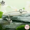 Efu Le Patrón de Sueño Colgante de Violín Plata de Ley s925 diy Joker Accesorios con Cuentas Joyería al por Mayor