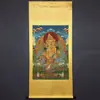 Caligrafía y Pintura Antigua, Pintura Decorativa para el Recibidor, Estilo Vintage, Ya Enmarcada, Thangka, Pergamino Budista de Xizang, Pintura del Salón Central, Guanyin de las Mil Manos