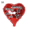 Nuevo Globo de Aluminio de 18 pulgadas para el Día de San Valentín Español Boda Declaración de Amor Diseño de Escena Globo de Helio al por Mayor