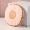Espejo Cosmético, Espejo Pequeño, Espejo Plegable Mini Portátil de Doble Cara, Espejo Giratorio Redondo de Plástico para Estudiante