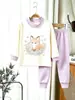 Conjunto de ropa de otoño para niños, ropa interior para bebé, ropa para casa, pijama de manga larga Clase A para niños y niñas, tallas 80-170, estilo otoño e invierno