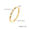 Anel de Aço Inoxidável Acessível Luxo Anel de Rombos Anel Feminino Ins Alto Padrão Ouro 18K Aço Titânio Anel de Casal Atacado
