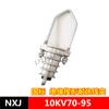Abrazadera de tensión para aislamiento de cables de taller, cable fijo, cuña para líneas aéreas, equipos de energía de alta y baja tensión 10KVNXJ