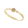 Nova Pulseira Criativa Árvore da Vida em Aço Inoxidável Fivela Simples com Pedras Strass Versátil Joia Feminina Moda