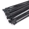 Venta al por mayor de fábrica 8*600 brida de nylon autoblocante hebilla fija brida de plástico correa de embalaje de nylon