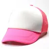 Gorra de béisbol de verano transpirable con logo personalizado impreso y malla de esponja para adultos y niños, gorra de pico liso, gorra de malla para proteger del sol