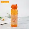Tapa Transparente Impresa PP Vaso de Agua Portátil Plástico Estudiante Taza Adulto Deportes Taza de Té Tetera 680ml