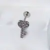 Pendientes de Botón Planos de Mariposa Exclusivos Transfronterizos, Tornillos de Hueso de Oreja de Ciervo Rosa, Tornillos de Labios de Acero Inoxidable de Corazón Dulce, Accesorios para Labios