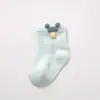 Calcetines de bebé verano finos transpirables de malla calcetines de tubo corto para bebé dibujos animados al por mayor 0-6 meses 1-3 años