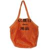 Em Estoque Forro Dobrável Algodão Bolsa de Malha Grande Fruta Algodão Bolsa de Malha Algodão Puro Tote Bolsa de Malha Sacola de Compras Tecida