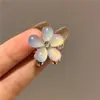 Nuevo Clip de Agarre Pequeño de Camelia 2023 Pinza para Flequillo Pequeña Exquisita para Mujer Pinza para el Cabello Mini de Perla Tocado de Princesa