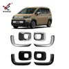 Adecuado para Honda 24 Freed Crosstar Parachoques Delantero Modificado Marco de Tira Decorativa Brillante Especial para Faros Antiniebla