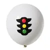 Globos de Látex de Unicornio Impresos a Color de 12 Pulgadas Transfronterizos Suministros para Decoración de Fiestas Temáticas de Boda y Cumpleaños