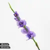 Toque suave flor de gladíolo artificial hidratante toque úmido haste única haste longa flor artificial arranjo de flores de casamento cena de fotografia decoração flor de gladíolo