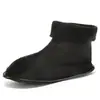 Botas de lluvia para hombre de caña baja, zapatos impermeables para exteriores sin cordones, zapatos de goma ligeros antideslizantes de PVC para hombre, zapatos de agua