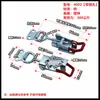 Abrazadera de Acero Inoxidable 304 Hebilla Ajustable Tensor Pestillo Cierre Clip Hebilla de Caja Accesorios Pinza Tipo Tornillo
