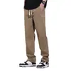 Calças Casuais Masculinas Moda Simples Estilosas Calças Cargo Primavera Verão Estilo Americano Tendência Soltas Tamanho Grande Calças Retas Adolescentes