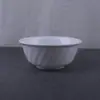 Tazón de Melamina Imitación Porcelana Comida Rápida Buffet Tazón de Arroz Restaurante Comercial Tazón de Avena para Desayuno Tazón Exterior de Sarja de 5 Pulgadas Tazón para Comida