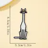 Parches de Tela Bordados de Gato Blanco, Pegatinas Autoadhesivas Termoadhesivas, Insignias Bordadas por Computadora, Accesorios para Maletas, Decoraciones para Fundas de Teléfono