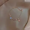 Pulsera de Zirconia Perla Xingyue Diseño de Nicho Femenino Pulsera Avanzada Coreana Caperucita Roja Pulsera Celebración en Línea Venta al por Mayor