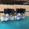 Fabricantes suministro acero inoxidable roscado válvula válvula de líquido caucho de flúor 1/2 pulgada dos vías roscado normalmente cerrado 304 válvula solenoide